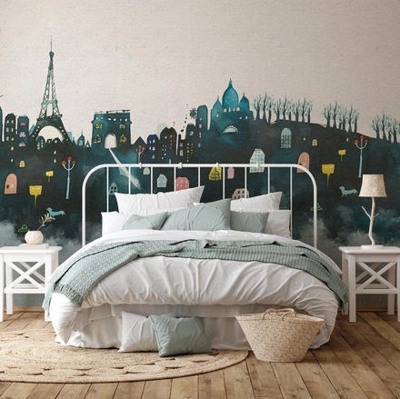 Carta da parati Paris di Instabilelab