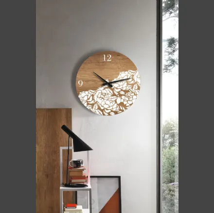 Orologio Clock collection 9 grafiche diverse per personalizzarlo di Tomasella