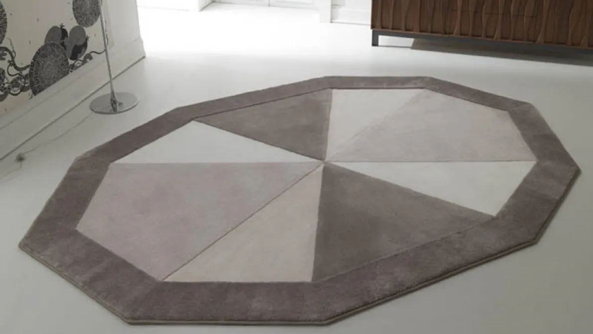 Tappeto dalle forme geometriche Notting Hill di Besana Moquette