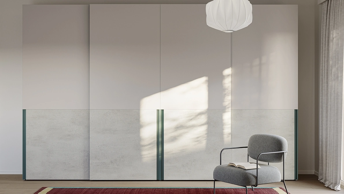 Armadio Cutting W20 Scorrevole di Colombini Casa