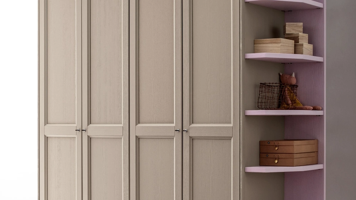 Armadio con ante battenti Everyday Brio di Callesella