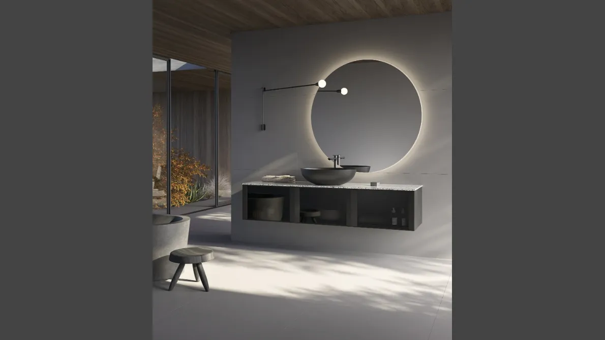 Mobile da Bagno sospeso CONVE V01 di Compab