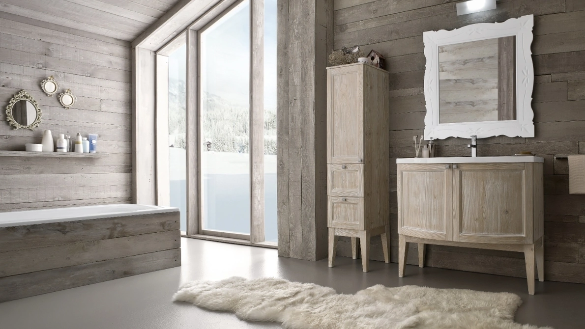 Mobile da Bagno a terra DIAMANTE DM06 di Compab