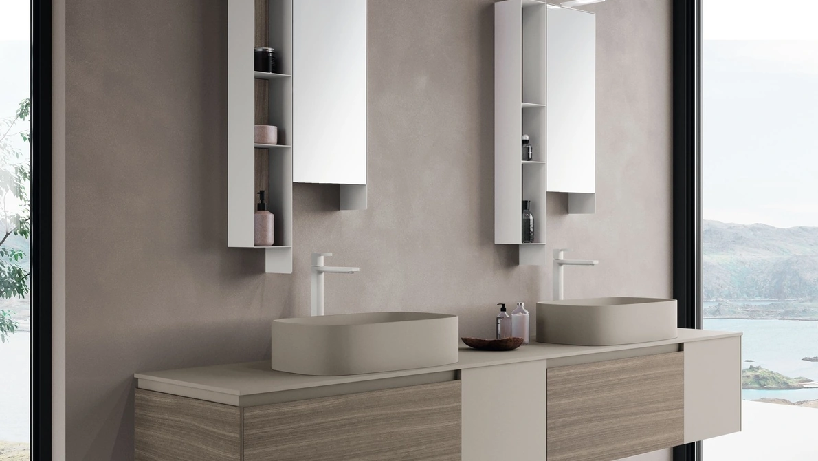 Mobile da Bagno sospeso M2 System 246 di Baxar