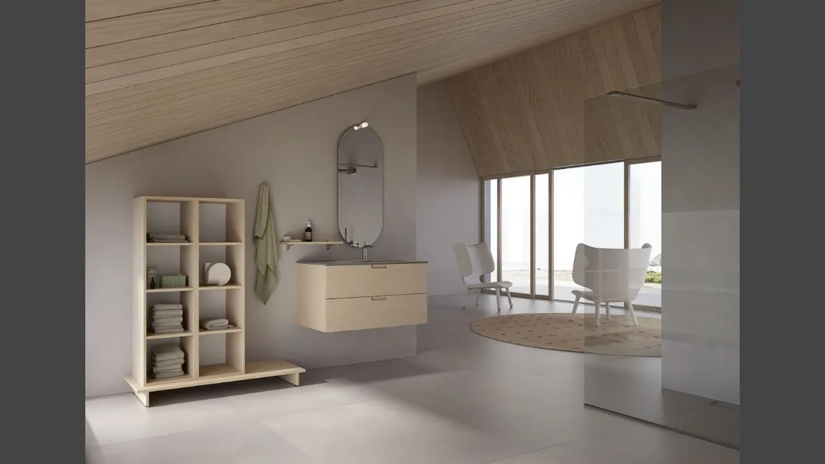 Mobile da Bagno sospeso STRATOS OS11 di Compab