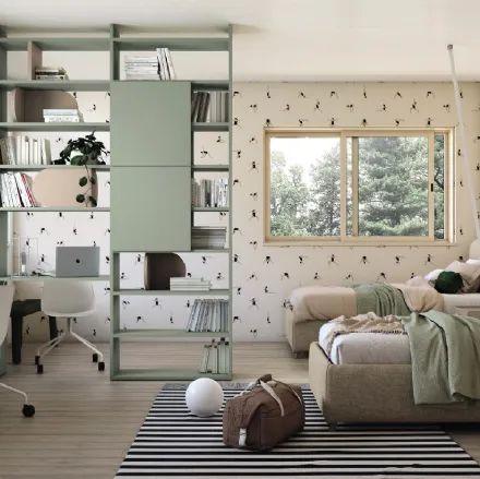 Cameretta componibile Golf C109 in melaminico di Colombini Casa