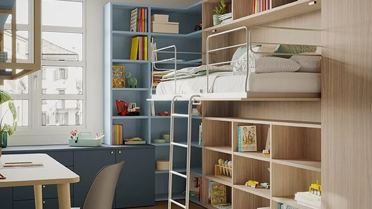 Cameretta salvaspazio Golf K25 di Colombini Casa