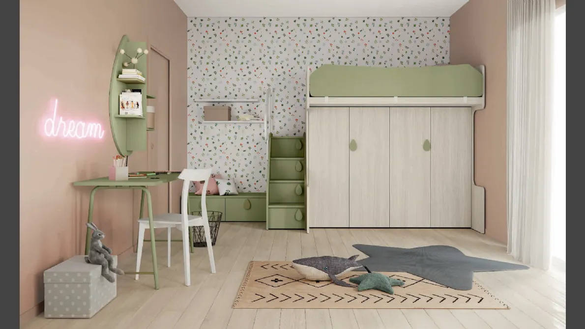 Cameretta Volo Kid C032 di Colombini Casa