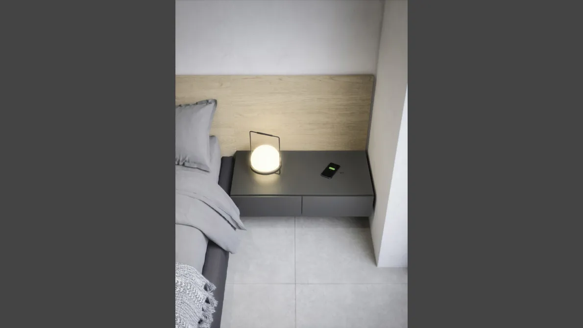 Comodino Easy System di Novamobili