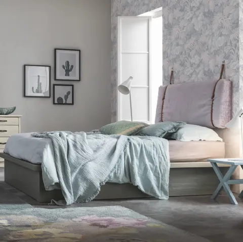 Letto con box contenitore Helios di Callesella