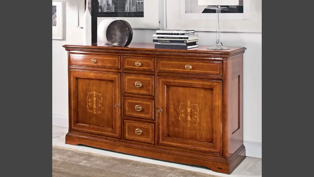 Madia classica in legno Camelia di Le Fablier