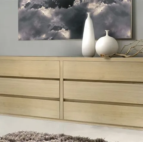Madia in rovere a sei cassetti Dreams CMO04 di Conarte
