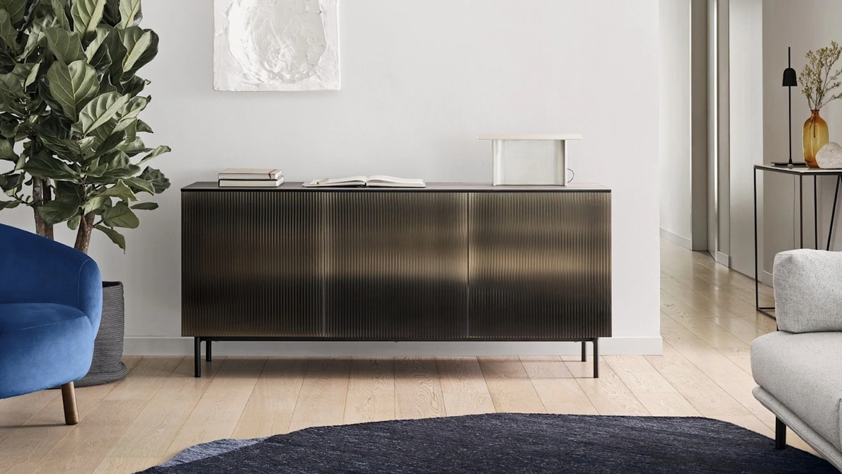 Madia Vertical in vetro di Calligaris