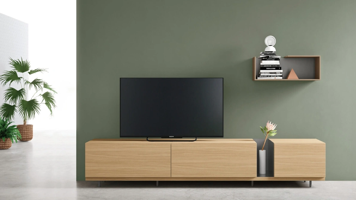 Mobile Porta Tv con piedini sm2355 di Maronese