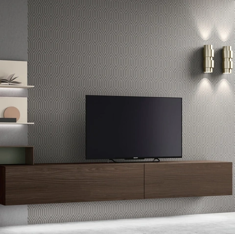 Mobile Porta Tv sospeso sm2358 di Maronese