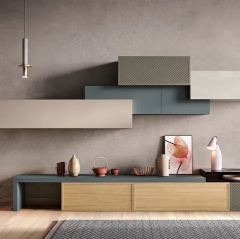 Parete Attrezzata 36Home composizione 7004 di 2B Italia