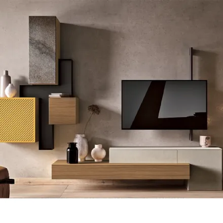 Parete Attrezzata 36Home composizione 7019 di 2B Italia