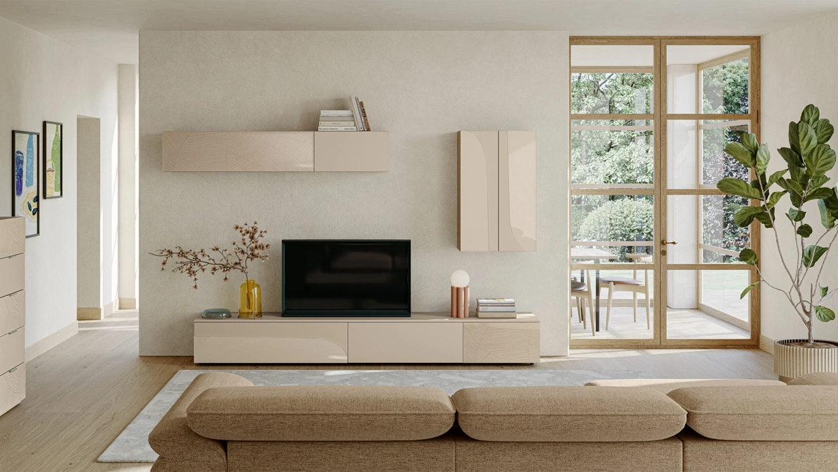 Parete Attrezzata Eclettica EG003 di Colombini Casa