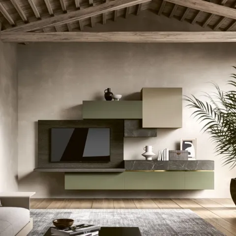 Parete Attrezzata Fusion B di 2B Italia