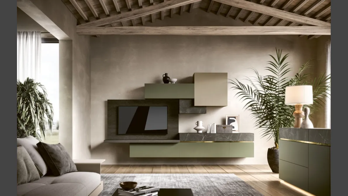 Parete Attrezzata Fusion B di 2B Italia