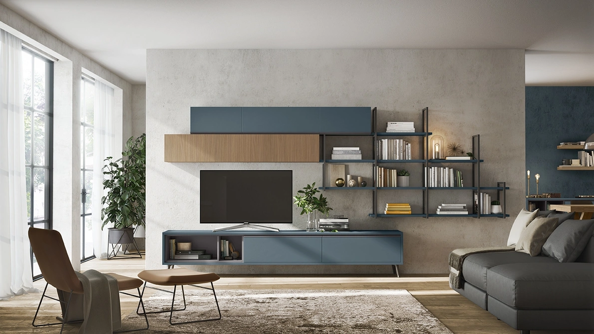 Parete Attrezzata Night & Day L15 di Colombini Casa