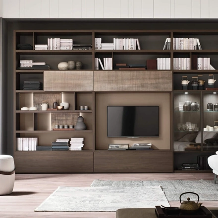 Parete Attrezzata Sistema Spalla Comp SA2221 di Maronese