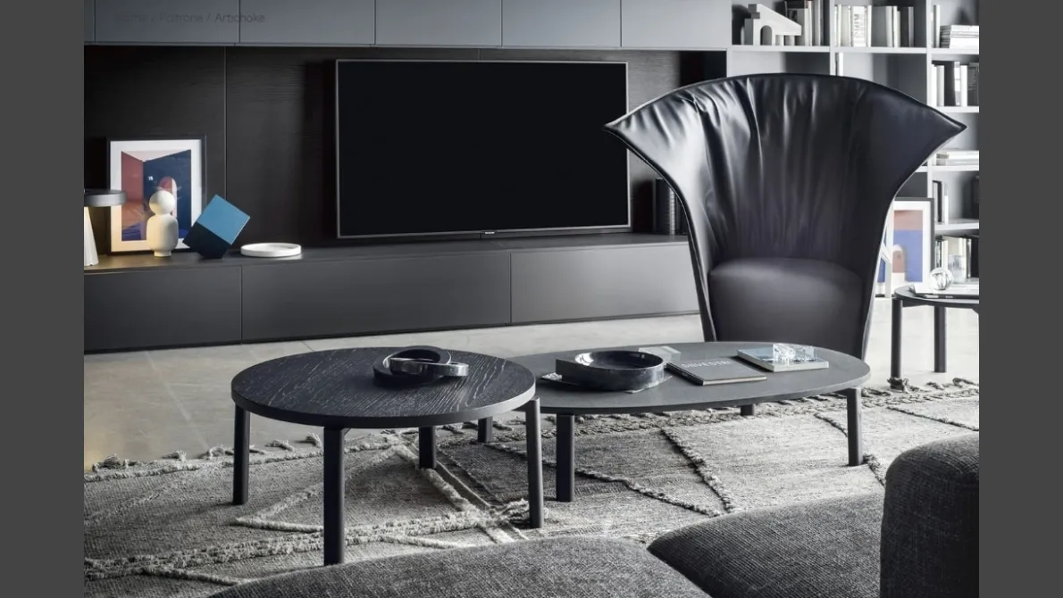 Poltroncina in ecopelle Artichoke di Novamobili