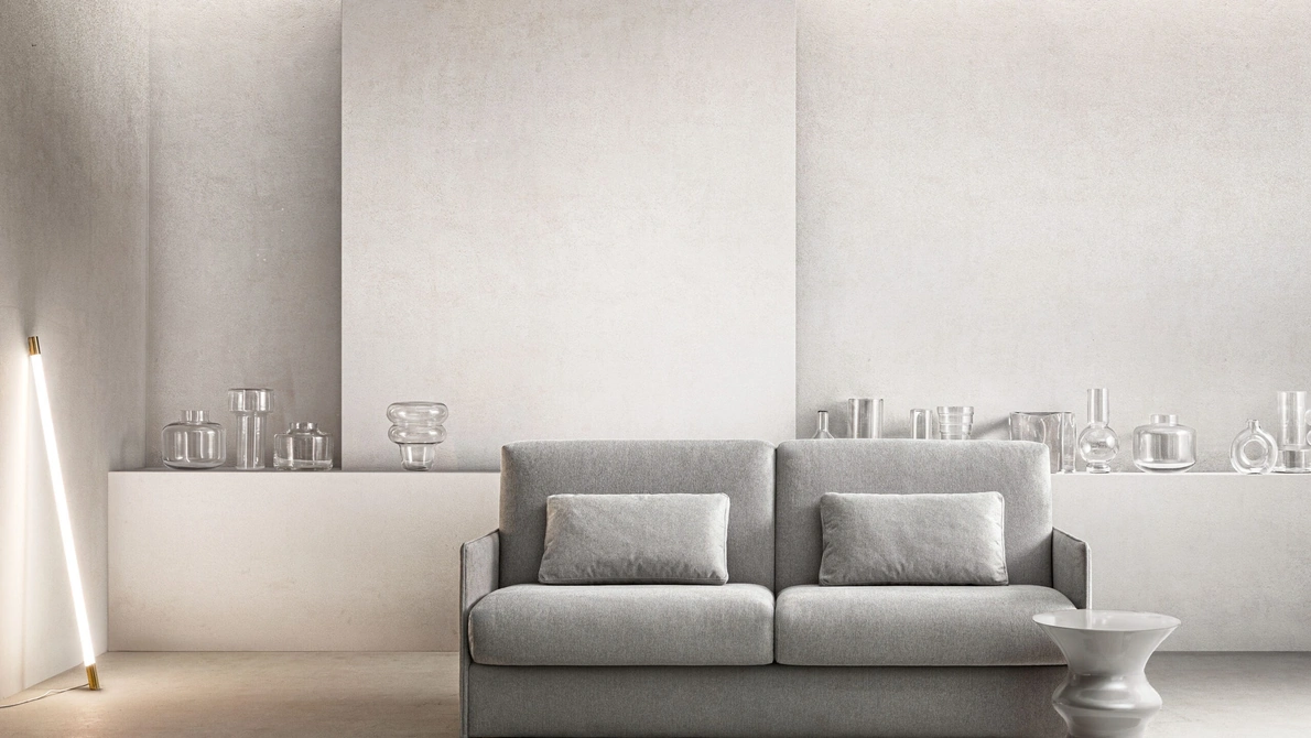 Divano Letto in tessuto Ariel di Samoa