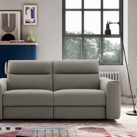 Divano lineare Creed con movimento relax di Felis