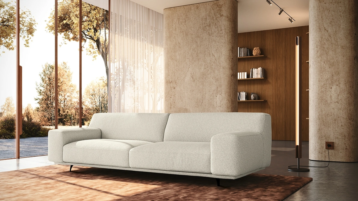 Divano lineare Kyoto di Felis