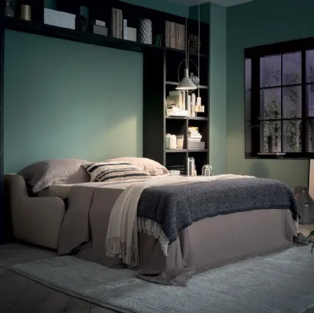 Divano Letto in tessuto Zack di Felis