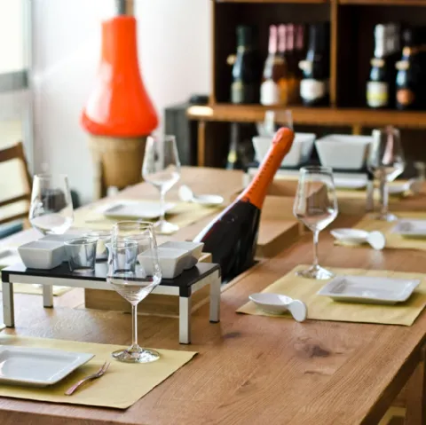 Tavolo in Rovere massello Hi Social Table di Conarte