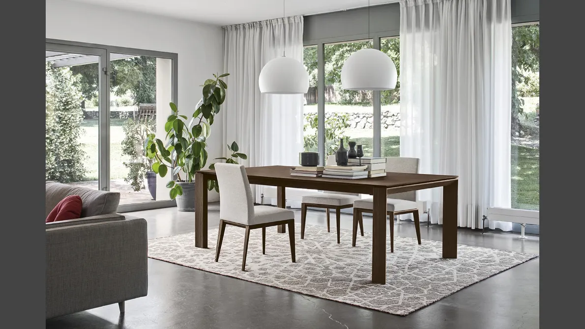 Tavolo allungabile Omnia in legno di Calligaris