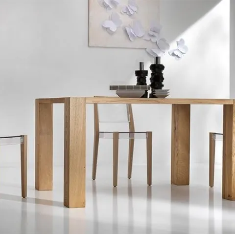 Tavolo in Rovere massello 4252 di Conarte