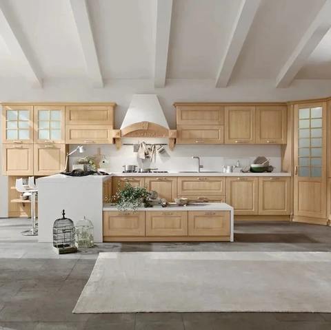 Cucina Classica con penisola Duchessa 03 di Ar-Tre