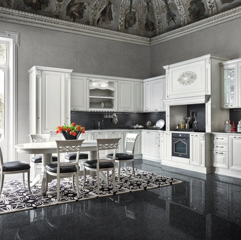Cucina Classica angolare Ginevra 04 di Ar-Tre