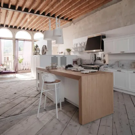 Cucina Classica Asolo con isola di Dibiesse