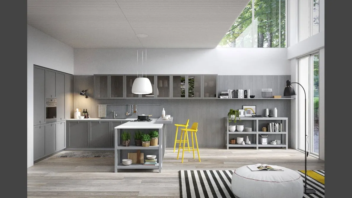 Cucina Classica Mia con penisola di Dibiesse