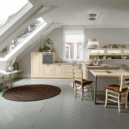 Cucina Classica con penisola I Masselli 06 di Ar-Tre