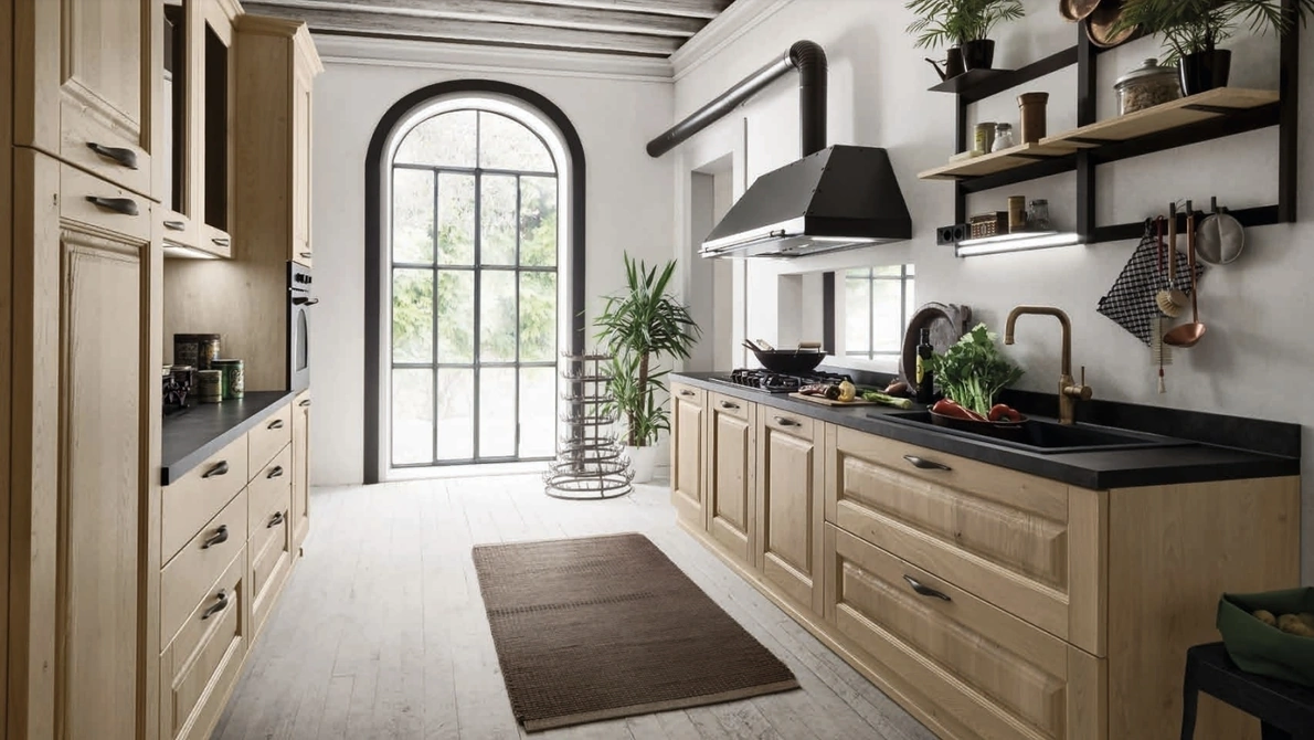 Cucina Classica lineare I Masselli 09 di Ar-Tre