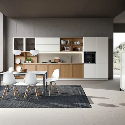 Cucina Classica Newport v2 in Rovere Avena di Stosa