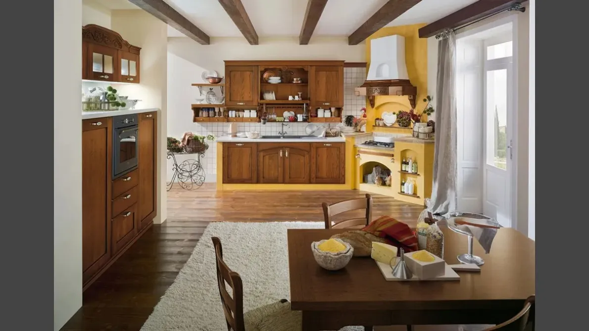 Cucina Classica ad angolo Signoressa 08 di Ar-Tre