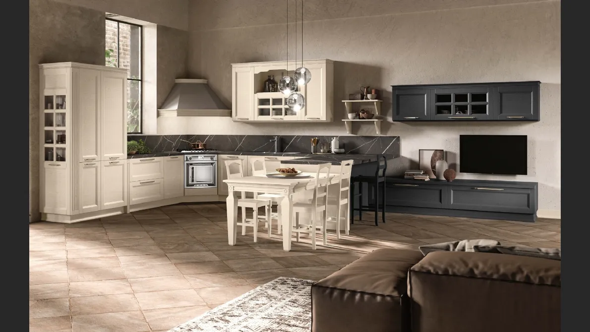Cucina Classica Beverly Classic in Frassino Crema di Stosa