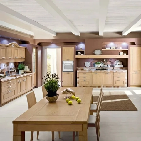 Cucina angolare in Muratura Duchessa 01 di Ar-Tre