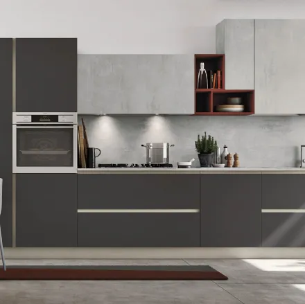 Cucina Moderna Alevé v6 di Stosa