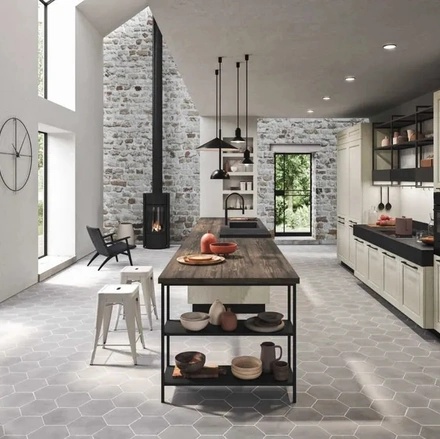 Cucina Moderna con isola Cloe 04 di Ar-Tre