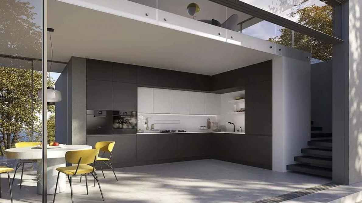 Cucina Moderna angolare Sky 07 di Ar-Tre