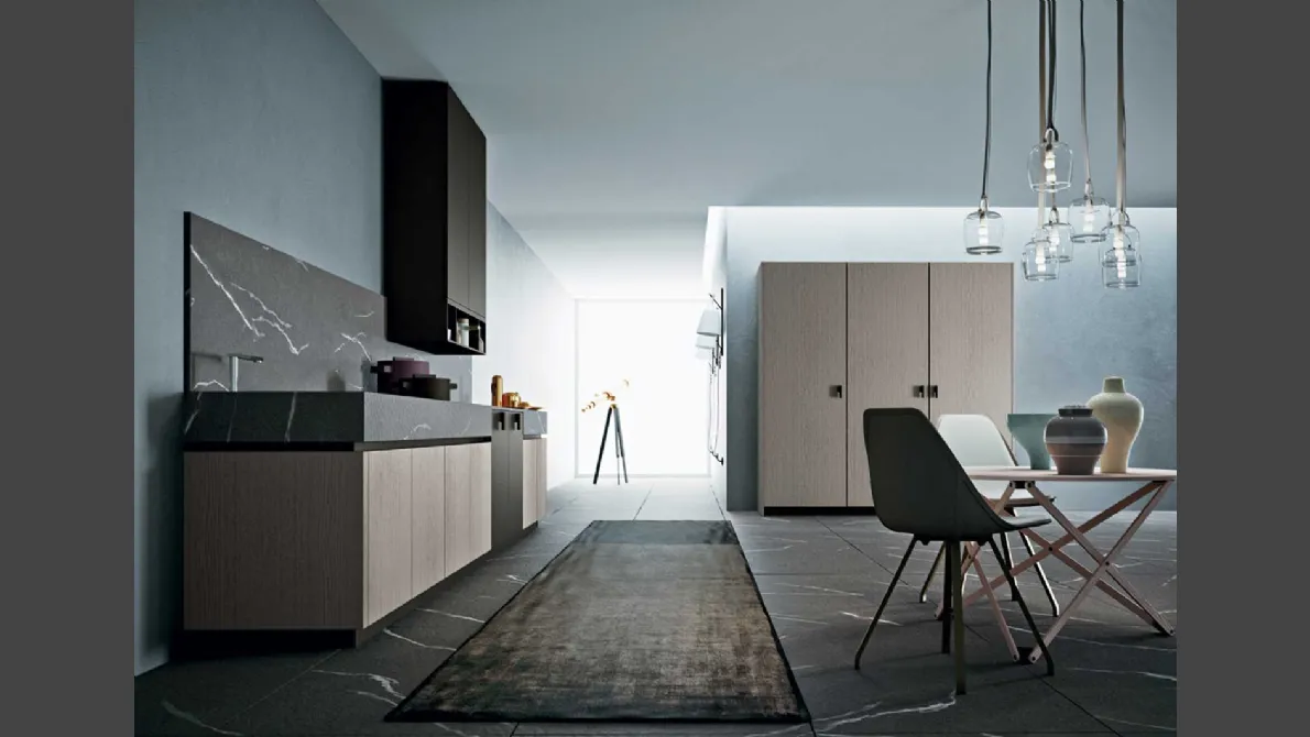 Cucina Moderna Area 22 Gola lineare di Dibiesse