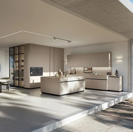 Cucina Moderna con isola I Naturali 02 di Ar-Tre