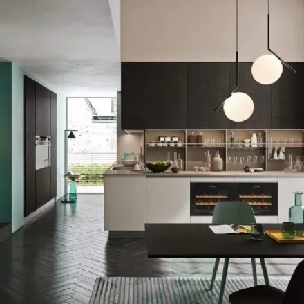 Cucina Moderna ad angolo I Naturali Trama 05 di Ar-Tre